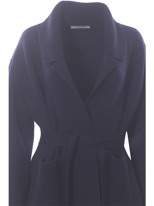 virgin wool coat with belt LA FILERIA | 23271/14271598